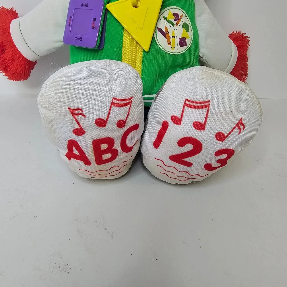 Sesame Street Elmo Dressy Plush Hasbro 2011 Untestee